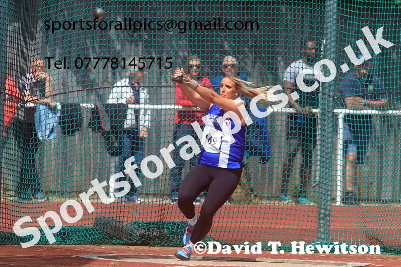 Senior Womens hammer, 2024 Northern Senior and Under-20s Track and Field Champs, Middlesbrough.  Photo: David T. Hewitson/Sports for All Pics